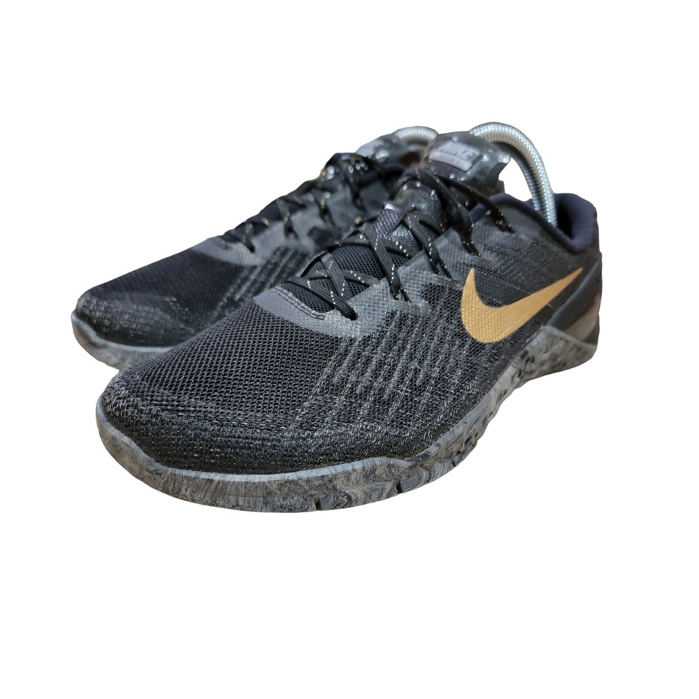 Nike Metcon 3 Amp Women's Sz 8.5 Knit Black Crossfit Athletic Shoes 849808-003 - Picture 2 of 12